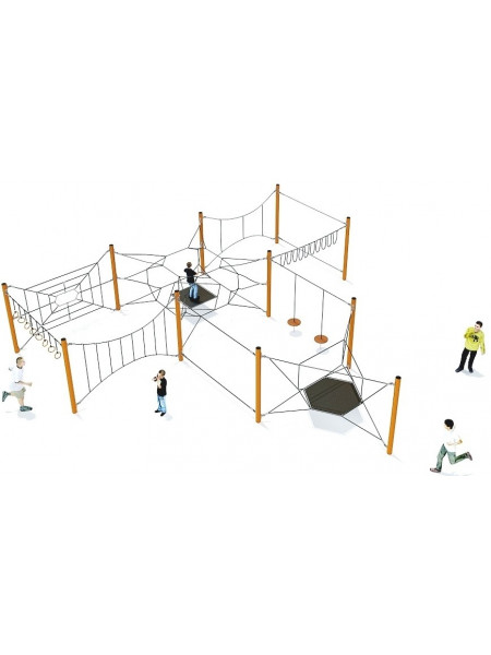  Канатний спортивний комплекс Джунглі